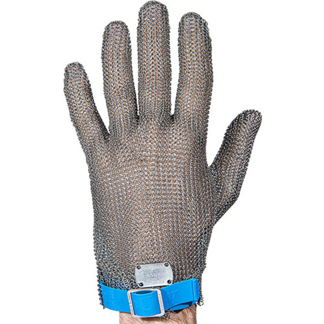 Gant de protection Comfort droite, L, bleu, sans poignet
