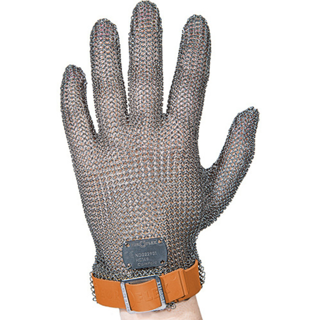 Stichschutzhandschuh Comfort rechts, XL, orange, ohne Stulpe