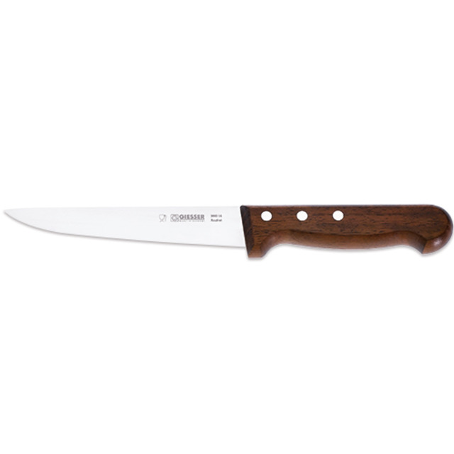 Couteau à désosser, manche en bois 16 cm