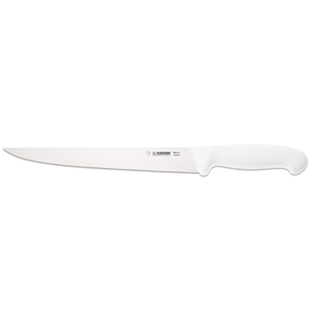 Couteau à saigner, blanc 24 cm
