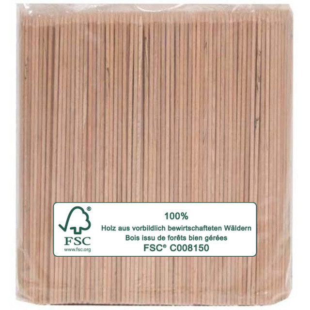 Brochettes hêtre, env. 1000 pcs. 120 x 3 mm