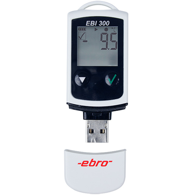 Temperatur Daten Logger EBI-300 -30° - +70°, USB Anschluss