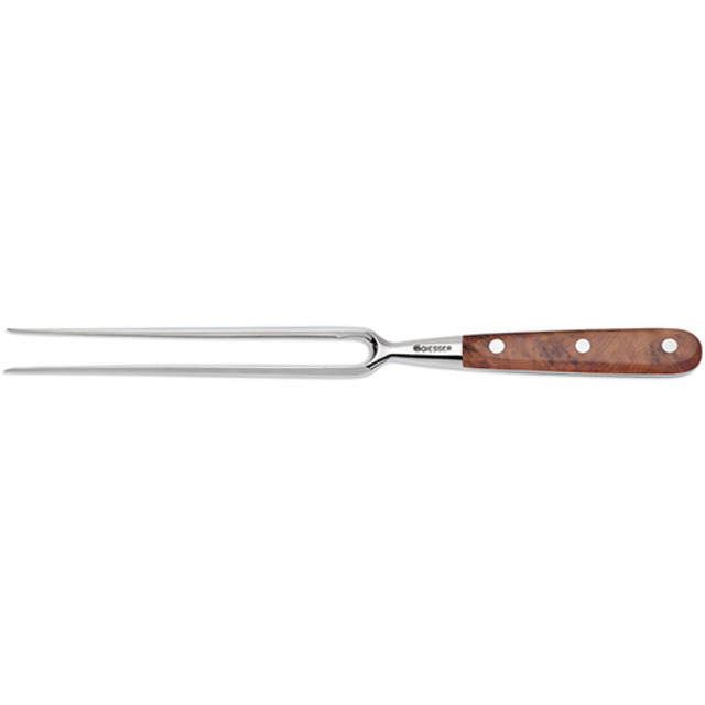 PremiumCut Fork No. 1 21 cm, manche en thuja, Three of Life