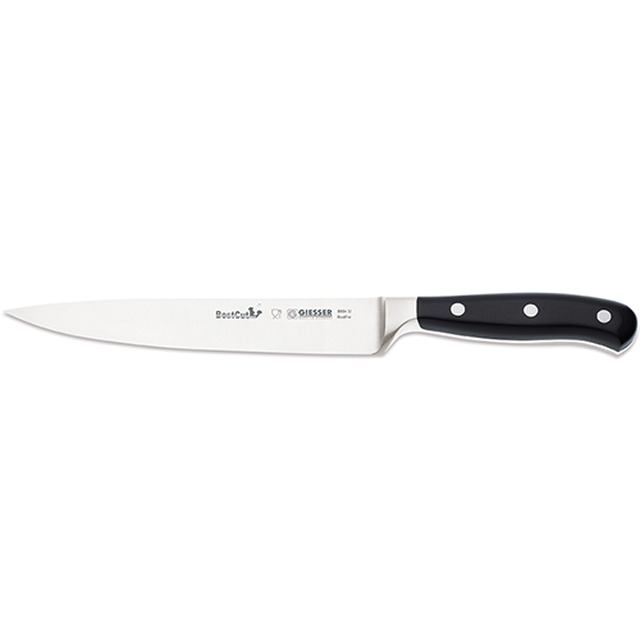 Filet-de-sole-Messer, BestCut 18 cm, schwarz